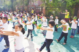 绿地幼儿园迎来新学期